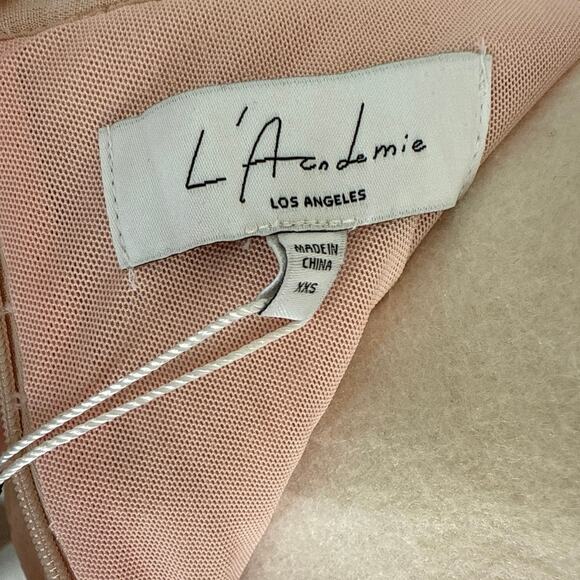 L’academie pink sequin shorts SZ XS - Picture 4 of 5